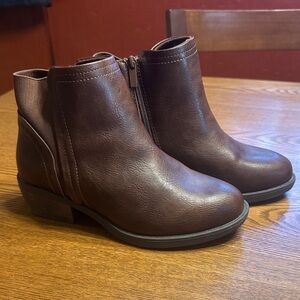 Torrid Dark Brown Ankle Booties